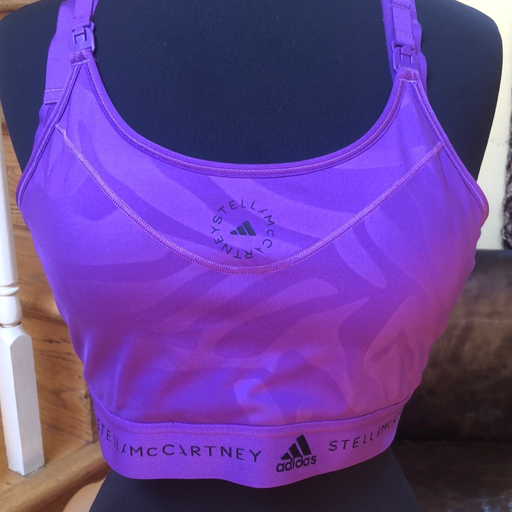 Adidas by Stella McCartney Purple Sports Bra